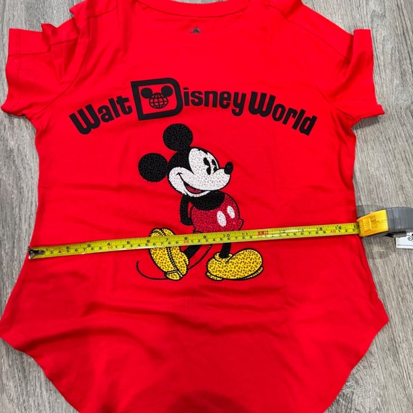 MICKEY MOUSE T-SHIRT WITH RHINESTONES-SIZE S - Picture 6 of 8